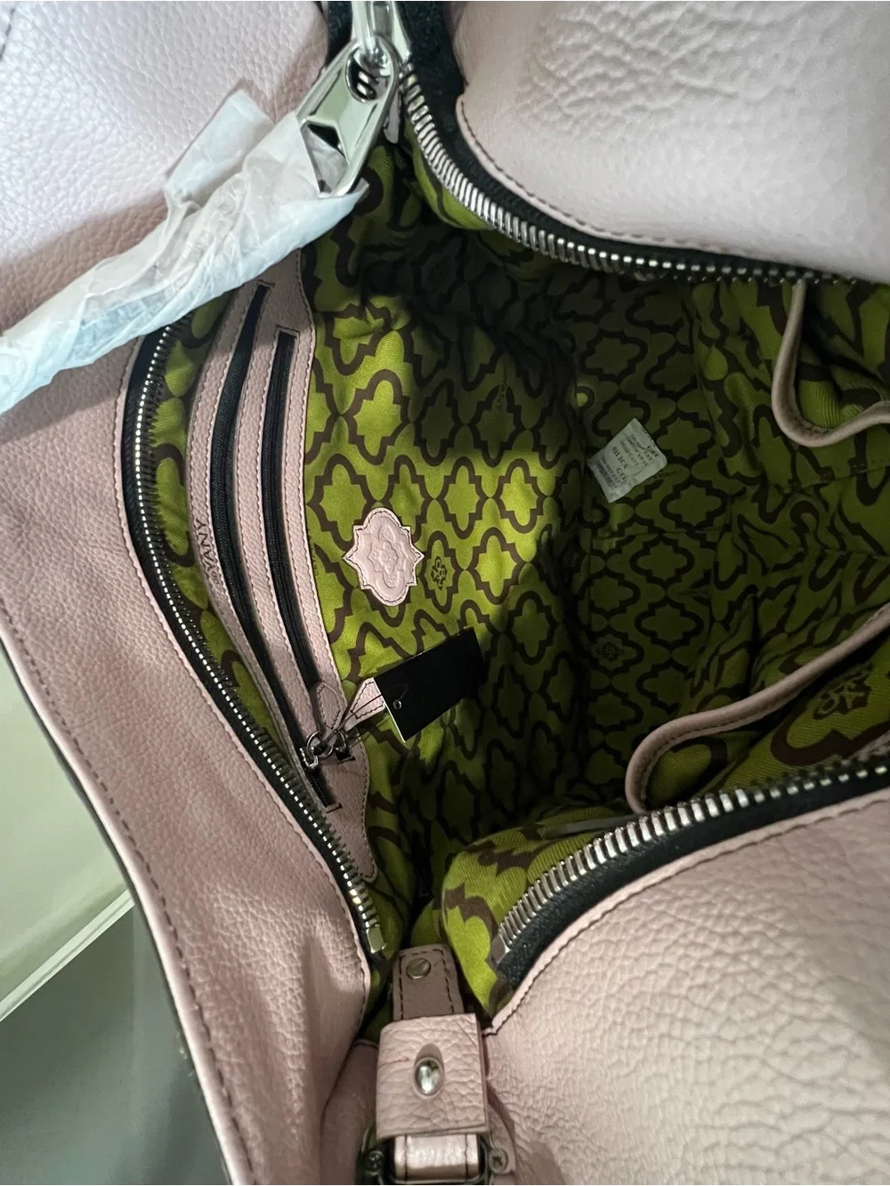 NWT orYANY Chelsea leather hobo bag